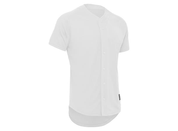 Diamond Evo Baseball Jersey WHT S Klassisk Baseballdrakt 