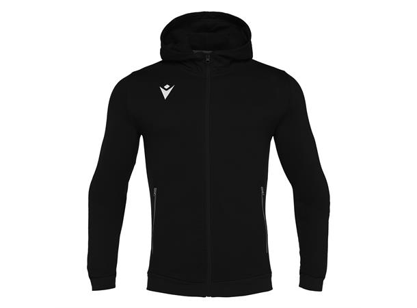 Cello Full Zip Hooded Sweatshirt BLK S Hettejakke i børstet fleece - Unisex 