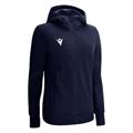 Drum Hooded Womens Jacket NAV 3XL Fritidsjakke i børstet fleece til dame