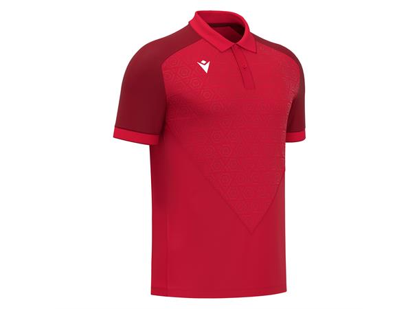 Baldwin Poly Polo RED 3XS Teknisk poloskjorte - Unisex 