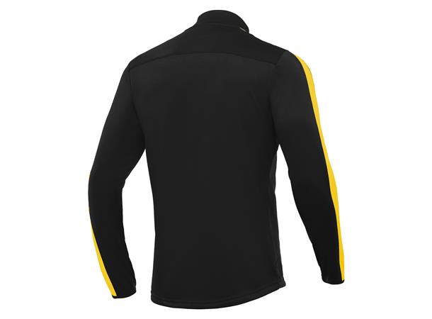 Talent Training 1/4 Zip Top BLK/YEL XS Teknisk treningsgenser  - Unisex 